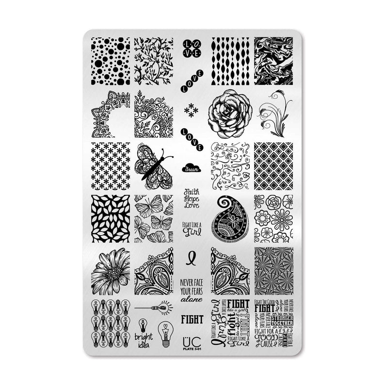 UberChic Beauty Collection 03 Stamping Plate