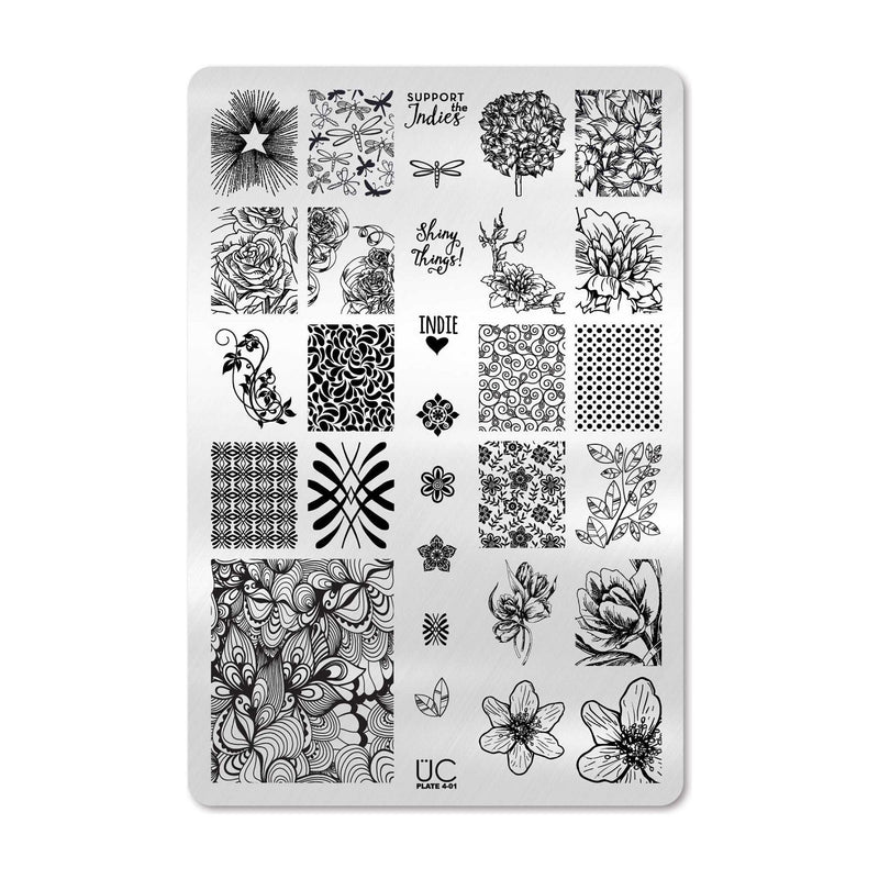 UberChic Beauty Collection 04 Stamping Plate