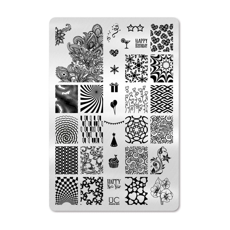 UberChic Beauty Collection 06 Stamping Plate