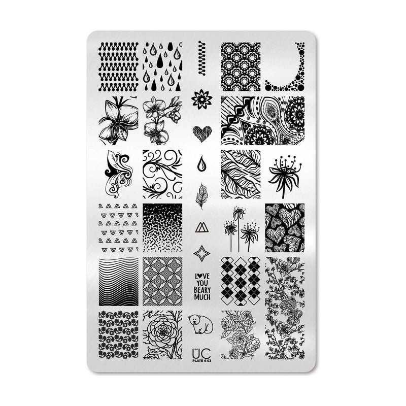 UberChic Beauty Collection 06 Stamping Plate