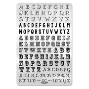 UberChic Beauty Alphabet-01 Stamping Plate