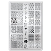 UberChic Beauty Art Deco Glam Stamping Plate