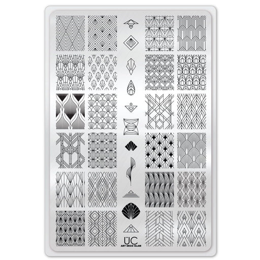 UberChic Beauty Art Deco Glam Stamping Plate
