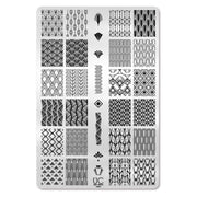 UberChic Beauty Art Deco Chic Stamping Plate