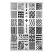 UberChic Beauty Art Deco Flair Stamping Plate