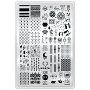 UberChic Beauty Boho Chic Stamping Plate