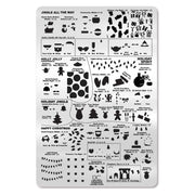 UberChic Beauty Christmas Companion Layers Stamping Plate