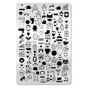 UberChic Beauty Christmas Kawaii Layers Stamping Plate