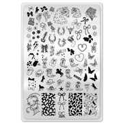 UberChic Beauty Coquette Cowgirl Stamping Plate
