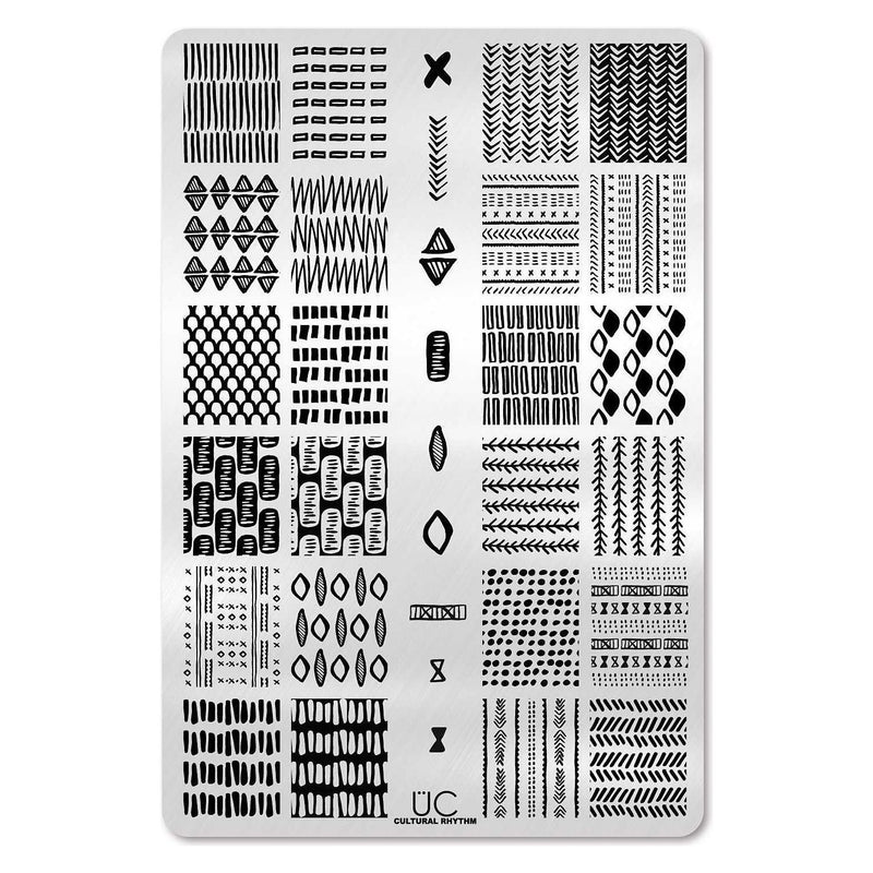 UberChic Beauty Cultural Rhythm Stamping Plate