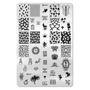 UberChic Beauty Fairytale-02 Stamping Plate