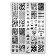 UberChic Beauty Halloween-02 Stamping Plate