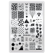 UberChic Beauty Halloween-05 Stamping Plate