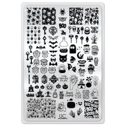 UberChic Beauty Halloween-08 Stamping Plate