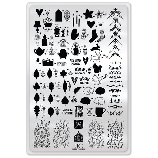 UberChic Beauty Happy To Hygge Stamping Plate