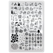 UberChic Beauty Hello Spring Stamping Plate