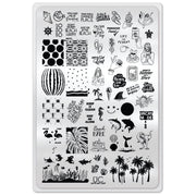 UberChic Beauty Let's Get Lost Stamping Plate