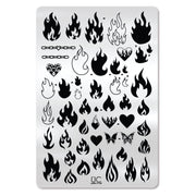 UberChic Beauty Light It Up Stamping Plate