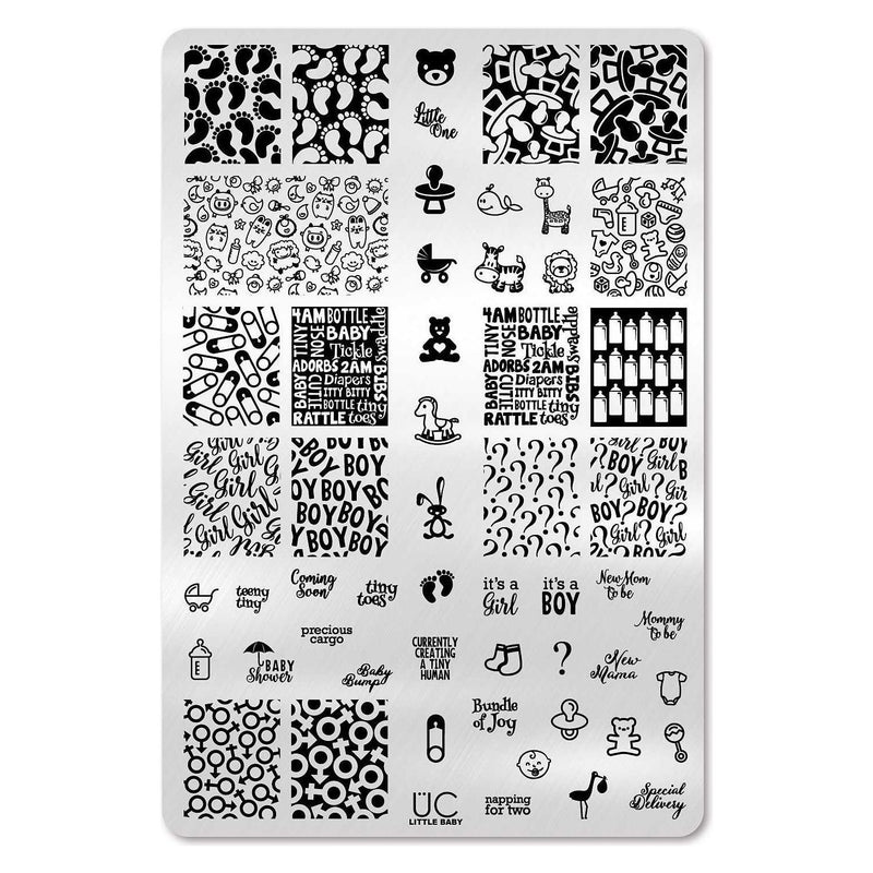 UberChic Beauty Little Baby Stamping Plate
