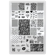 UberChic Beauty Love and Marriage-03 Stamping Plate