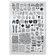 UberChic Beauty Medical Science Stamping Plate