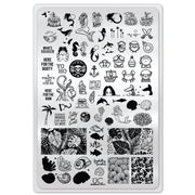 UberChic Beauty Mermaid Life-02 Stamping Plate