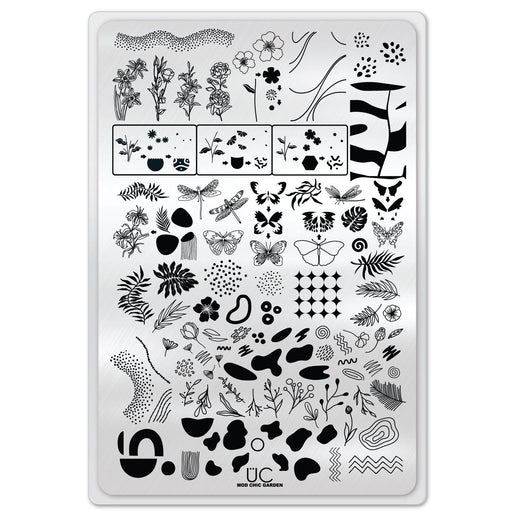 UberChic Beauty Mod Chic Garden Stamping Plate