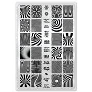 UberChic Beauty Op Art Magic Stamping Plate