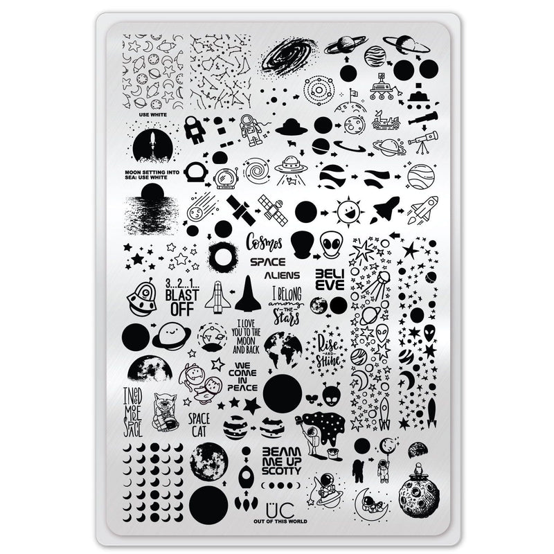 UberChic Beauty Out Of This World Stamping Plate