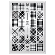 UberChic Beauty Pretty In Plaid-02 Stamping Plate