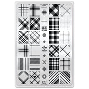 UberChic Beauty Pretty In Plaid-03 Stamping Plate