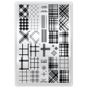 UberChic Beauty Pretty In Plaid-04 Stamping Plate