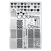 UberChic Beauty Queen of Hearts Stamping Plate