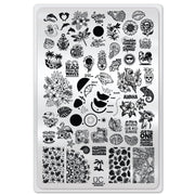 UberChic Beauty Seashells & Sunshine Stamping Plate