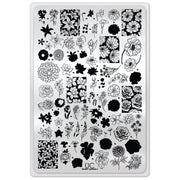 UberChic Beauty Secret Garden-02 Stamping Plate