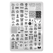 UberChic Beauty Stand Together Stamping Plate