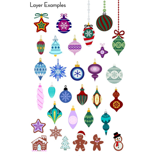 UberChic Beauty The Ultimate DIY: Ornaments & Cookies Stamping Plate