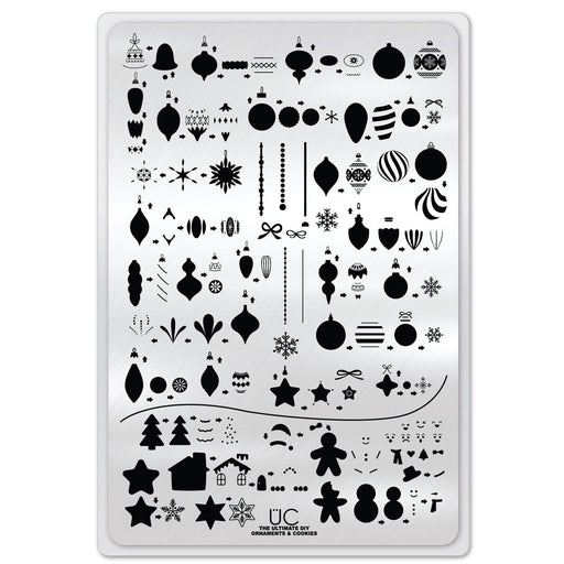UberChic Beauty The Ultimate DIY: Ornaments & Cookies Stamping Plate