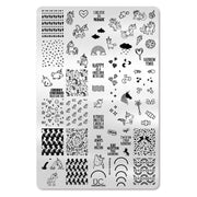 UberChic Beauty Unicorn Love Stamping Plate