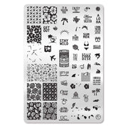 UberChic Beauty Vacation Mode Stamping Plate