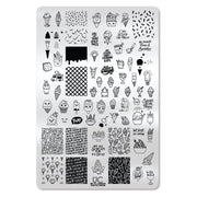 UberChic Beauty We All Scream For Ice Cream Stamping Plate