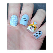 UberChic Beauty Corgi Love Stamping Plate