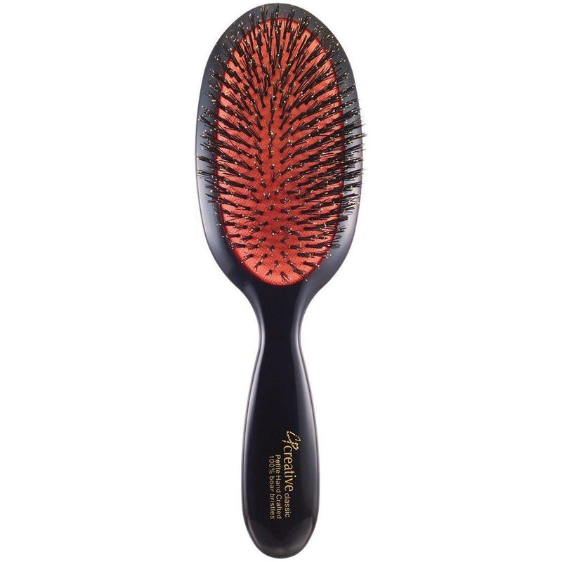 Creative Pro Hair Tools Classic Signature Paddle Boar Bristle Hair Brush Hair Brush