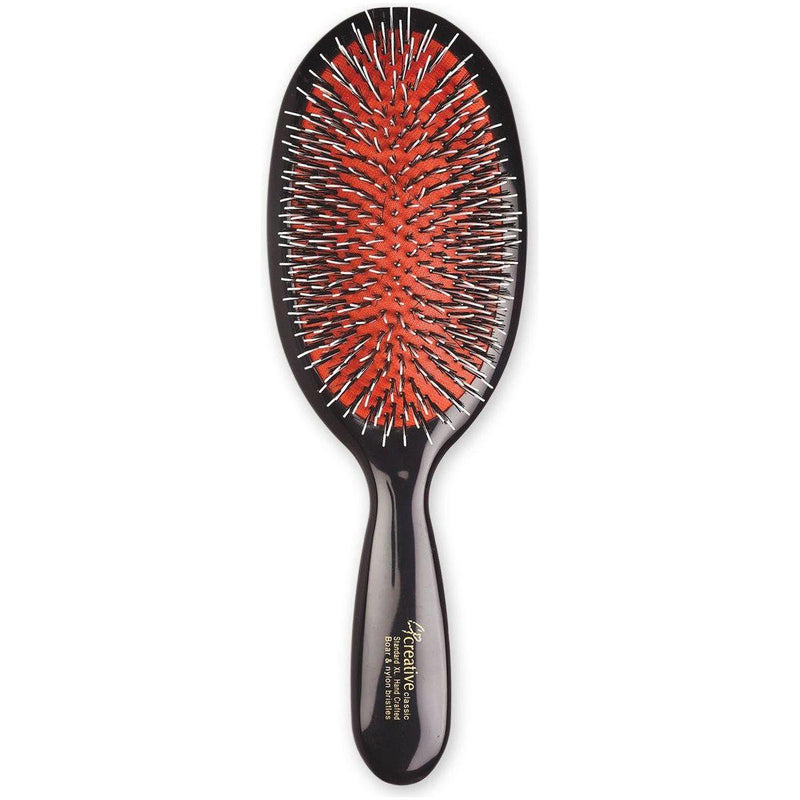 Creative Pro Hair Tools Classic Signature Paddle Boar Bristle Hair Brush Hair Brush