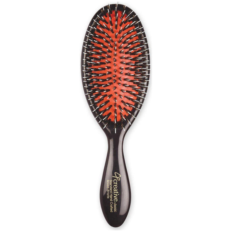 Creative Pro Hair Tools Classic Signature Paddle Boar Bristle Hair Brush Hair Brush