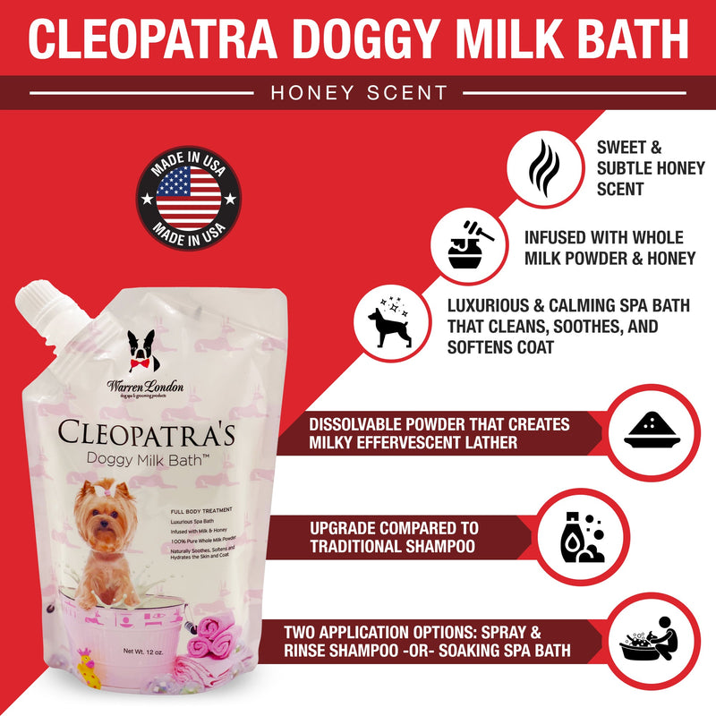 Warren London Cleopatra's Doggy Milk Bath Spa Product