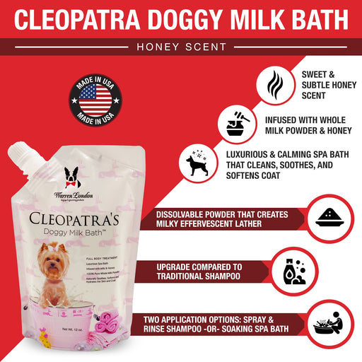 Warren London Cleopatra's Doggy Milk Bath Spa Product