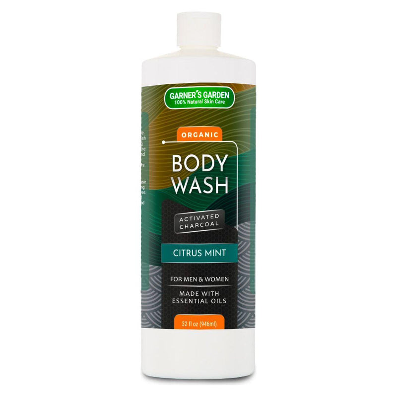 Garner's Garden Activated Charcoal Organic Body Wash Body Wash
