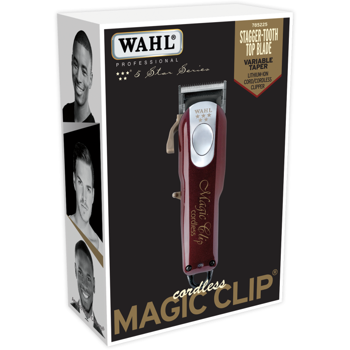 Wahl Professional 5 Star Cordless Magic Clip Model No 8148