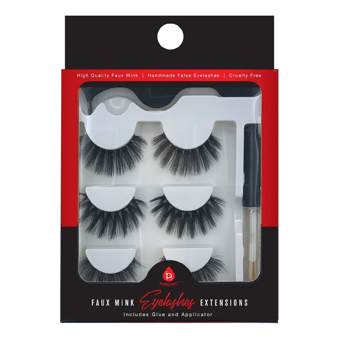 Faux Mink Style False Eyelashes Extensions